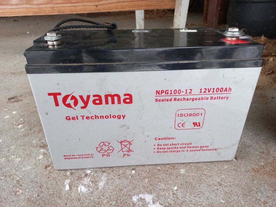Akumulator Toyama NPG100 12. 12V 100Ah