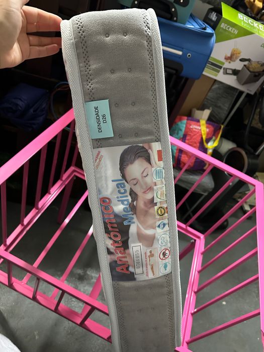 Mini berço + colchão 50x70