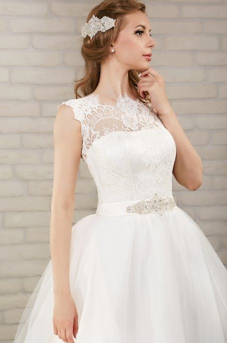 Suknia ślubna Victoria Soprano Barbie XS 34 tren