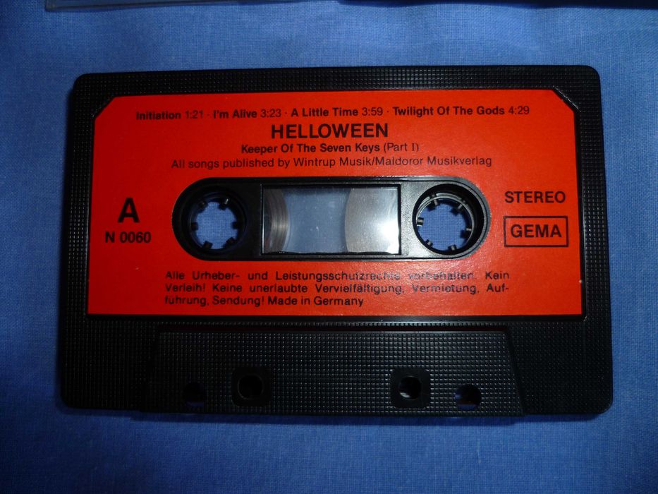K7 cassete Helloween