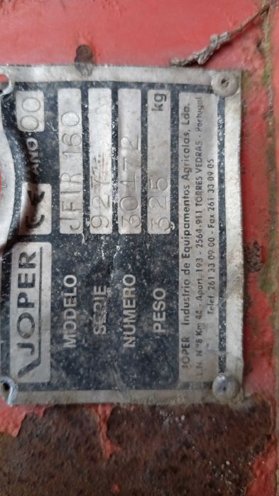 Fresa joper 1.60m de corte