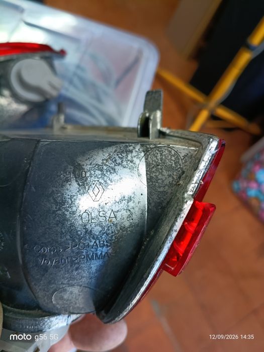 Material de Renault Megane 3 coupé cinza escuro