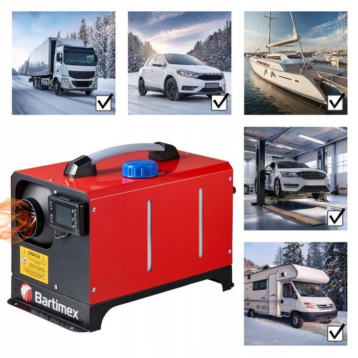 Отопитель автономка ORE 8кВт, дизельний обігрівач вебасто для авто