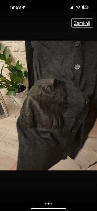 Swetr rozpinany  m/l
