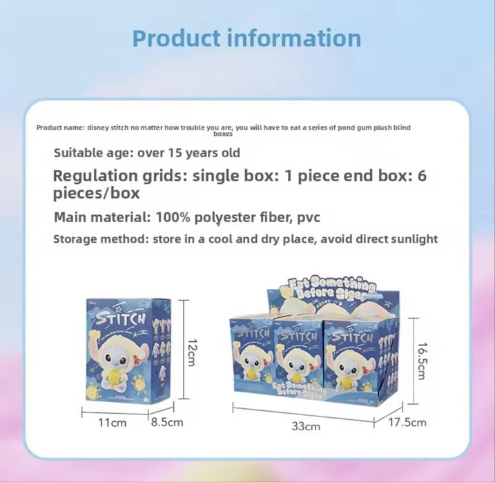 stitch caixa surpresa