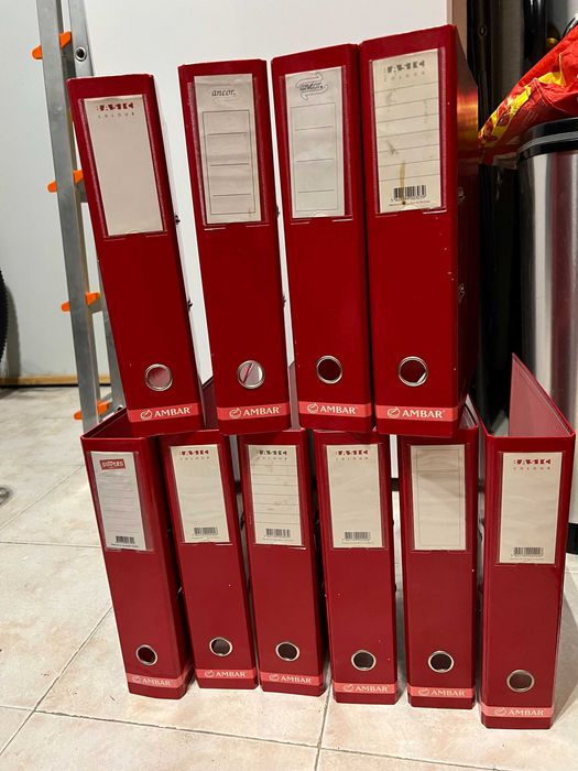 Arquivadores/dossiers