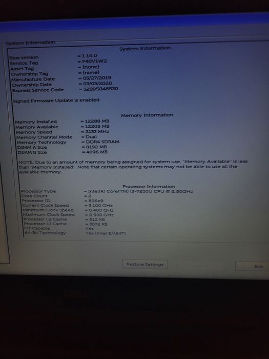 Ноутбук Dell Inspiron 5570