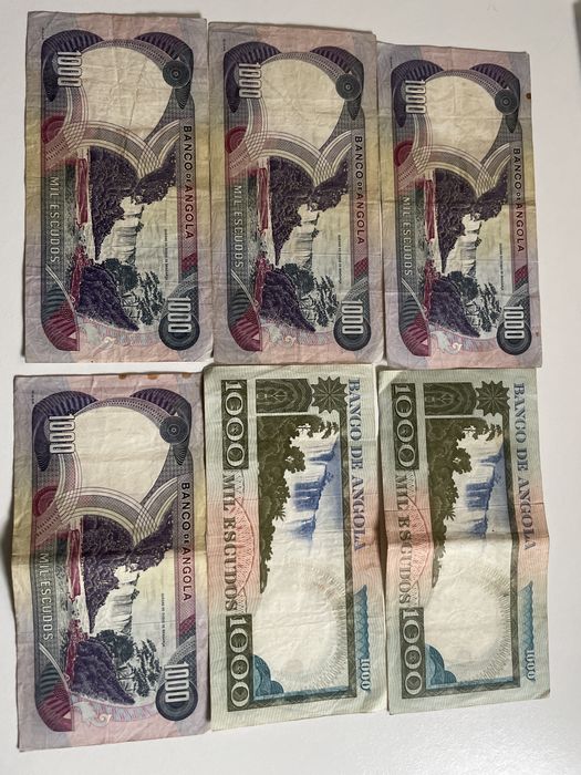 Diversas Notas de varios paises