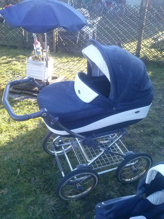 Wozek 2 w 1 kola pompowane ROAN