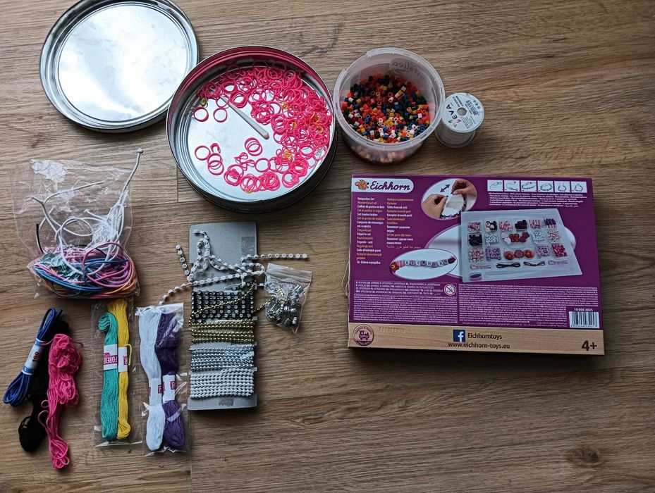 Material para fazer pulseiras/fios infantis