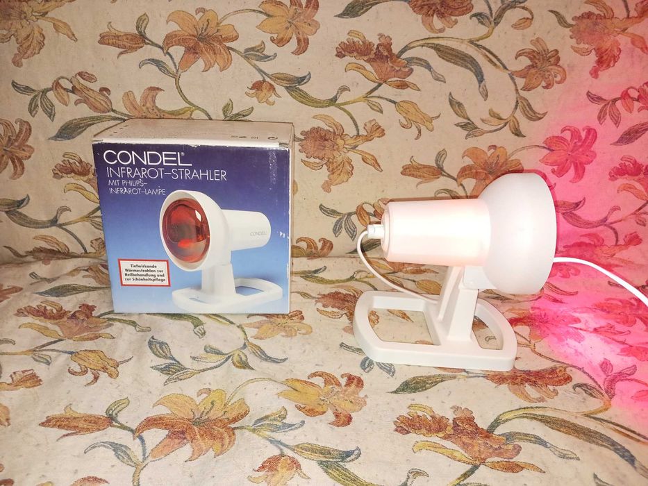 Lampa SOLUX CONDEL  5015 o mocy 100 W  czerwone światło