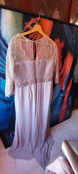 Vestido Novo com etiqueta Estefânia n50 conjunto vestido gala e casac