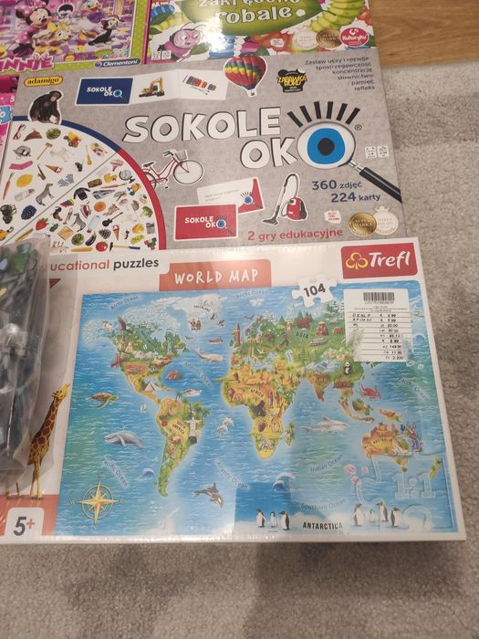 Zestaw zabawek - LEGO, planszówki  (część z nich NOWA)