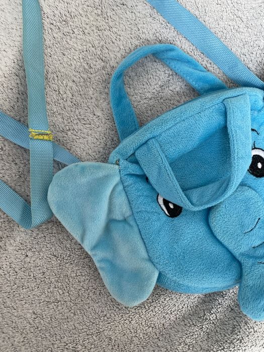 Zabawna pluszowa torebka słoń