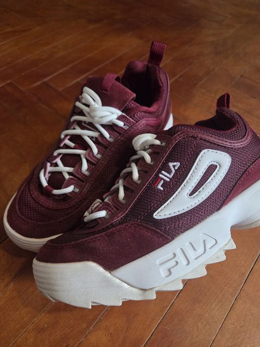 Fila Disruptor Mesh Low wmn кросівки бордові