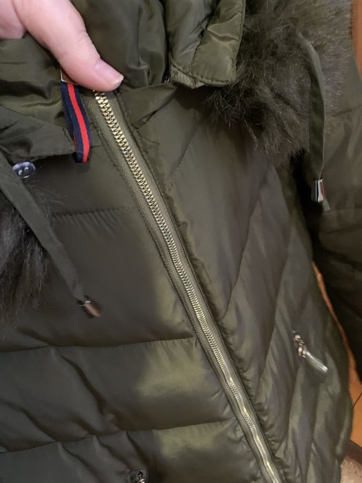 Зимова подовжена куртка/ пальто  50-52