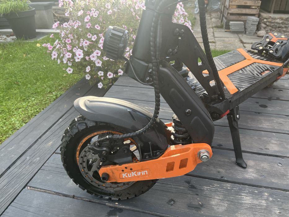 Kukirin g2 max , nowe opony nowe tarcze