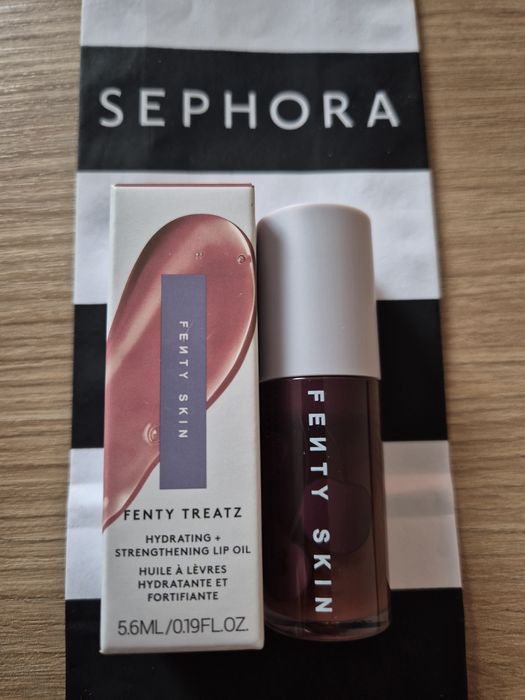 Nowy!!! FENTY SKIN Cherry Treat 5,6 ml BLACK CHERRY olejek do ust