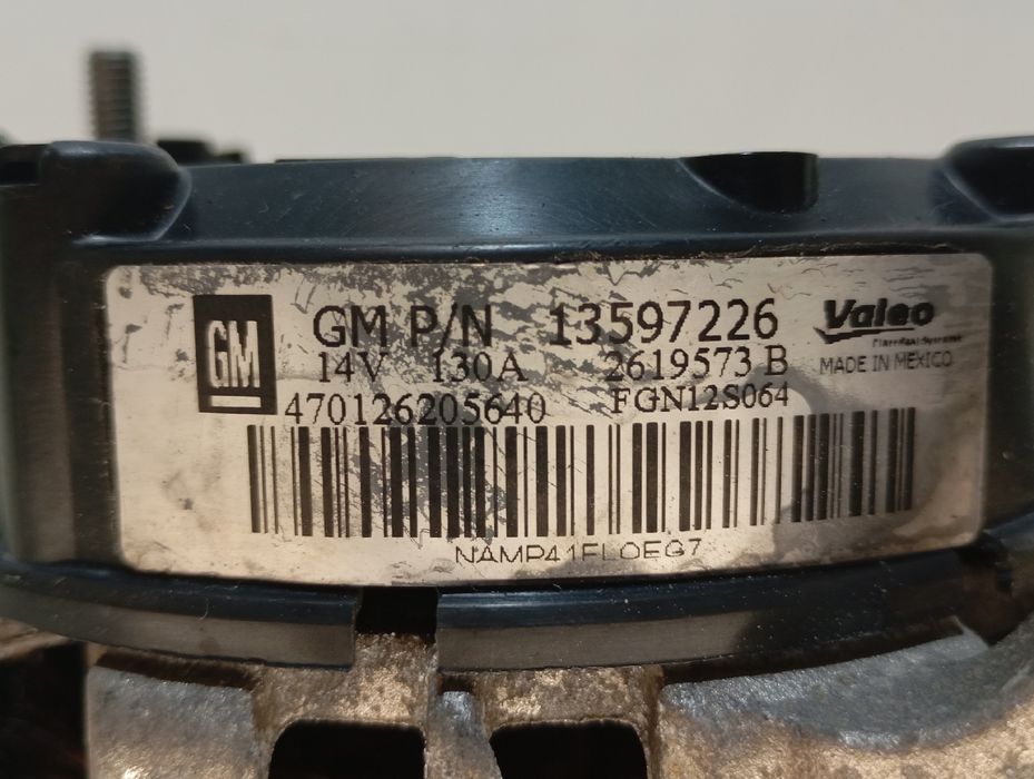 Alternador OPEL Mokka / Mokka X