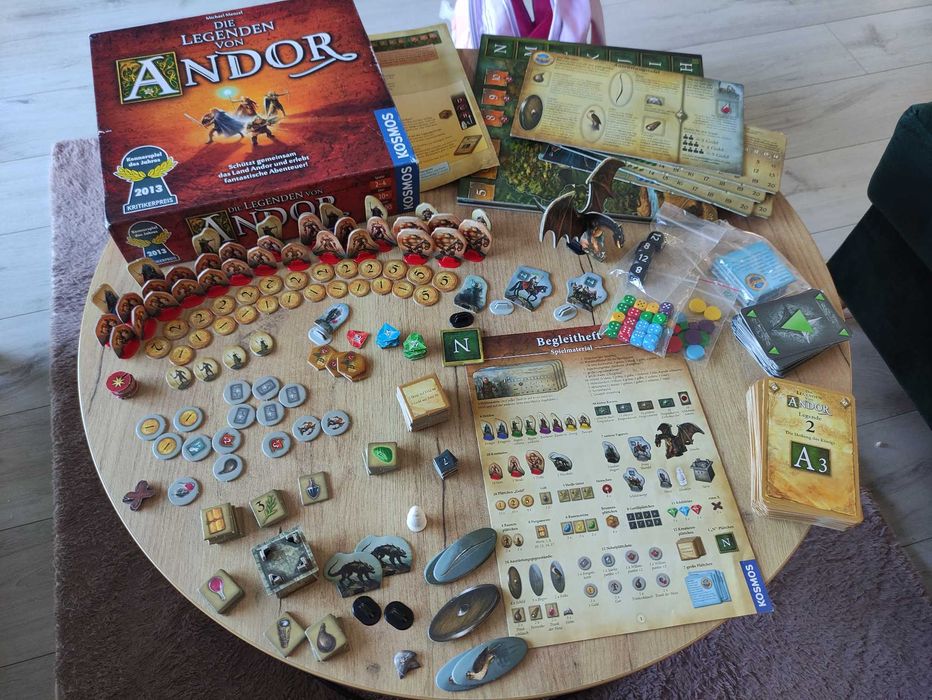 Gra Planszowa Kosmos Die Legenden von Legendy Krainy Andor DE