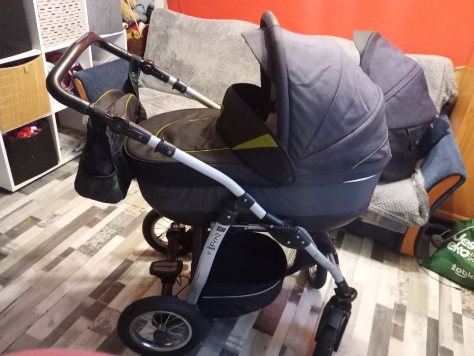 Wózek 2w1 głęboki gondola spacerówka