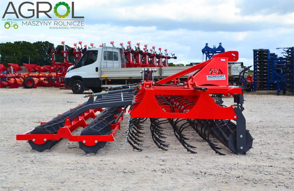 Agregat uprawowy 5,0m przesiewny 5,6m bierny Euro-Masz 4,2m kultywator