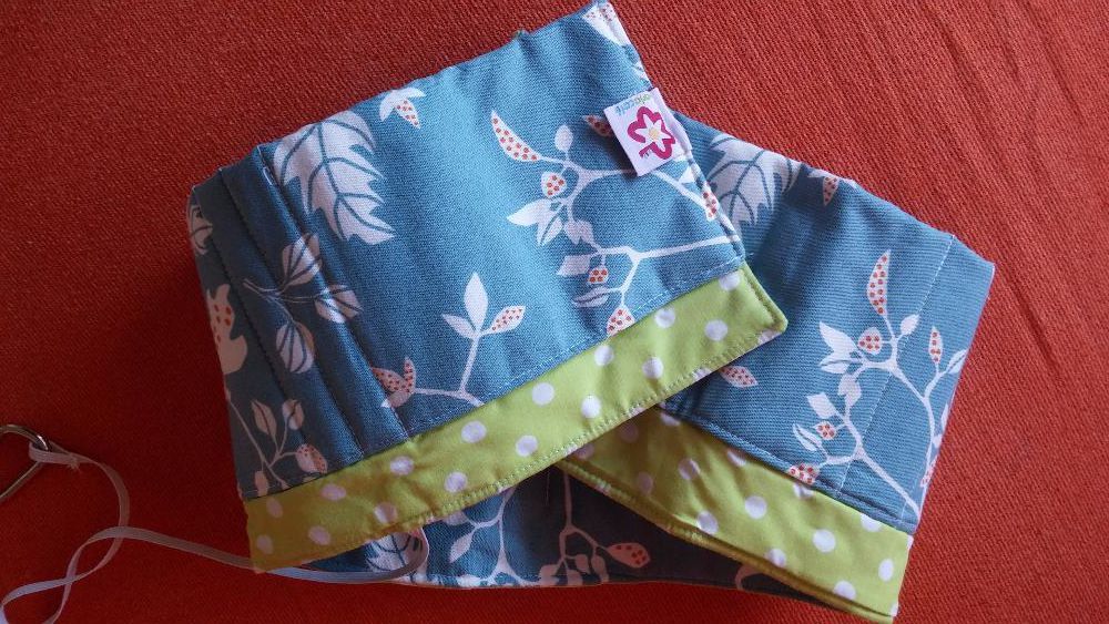 Organizador mala ou de maquilhagem florido