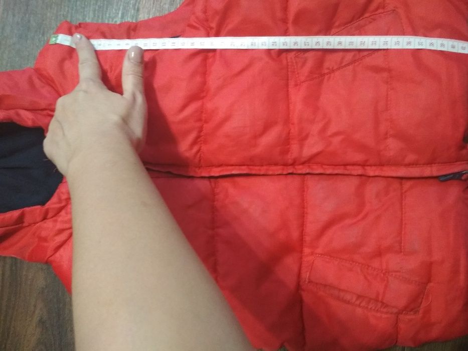 Теплая жилетка для девочки