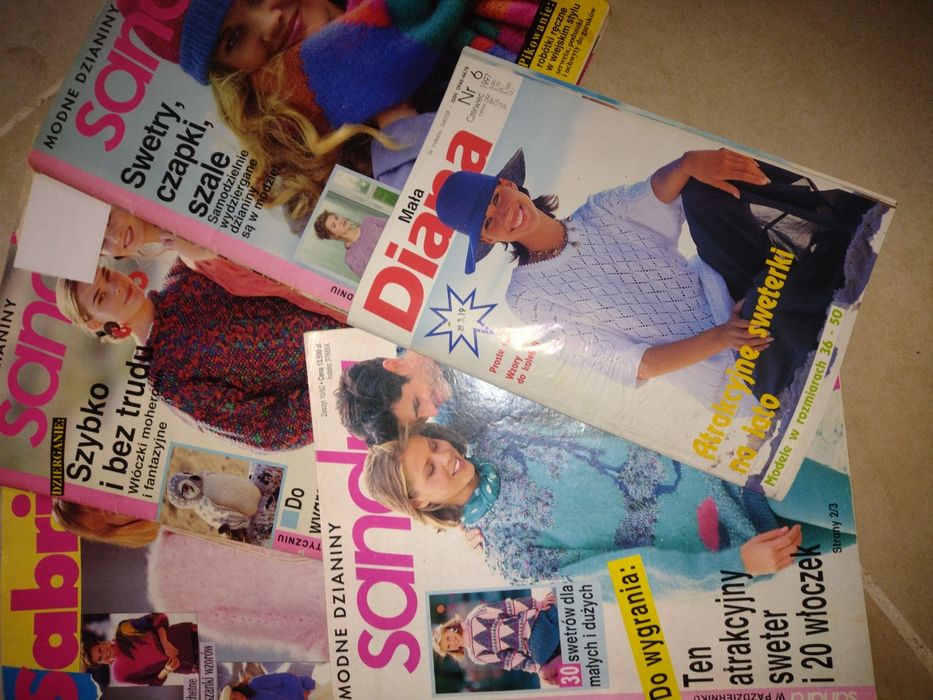 Gazetki Sandra ze wzorami