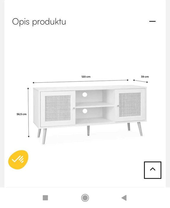 Sprzedam nową szafkę rtv