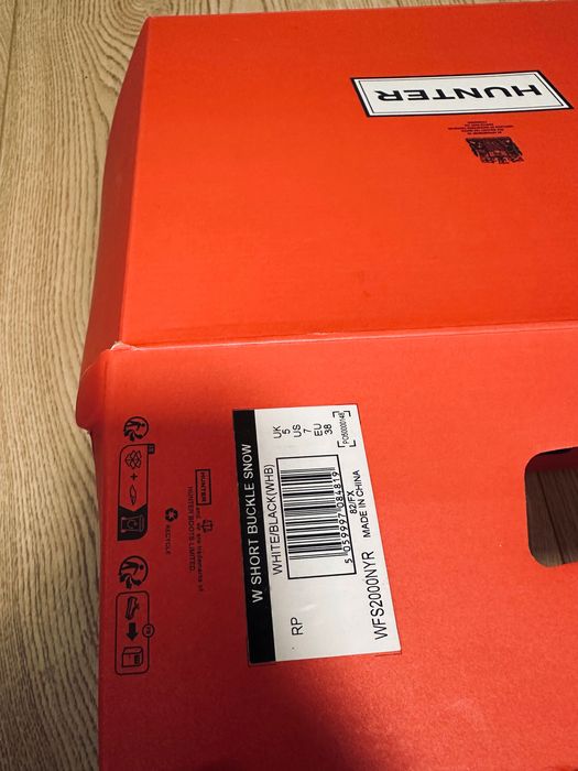 Hunter/Buty śnieżne/jednorazowo używane/Unisex