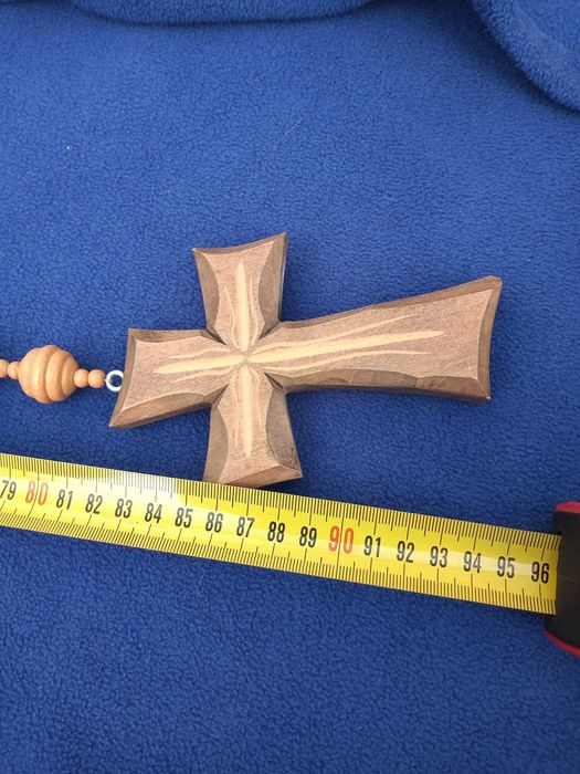 Różaniec drewniany duży