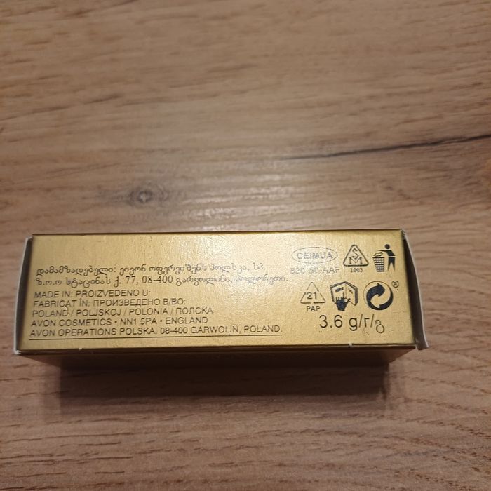szminka pink satin luxe avon