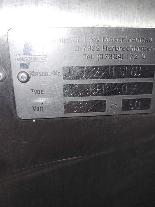 Nadziewarka próżniowa Frey JA 50