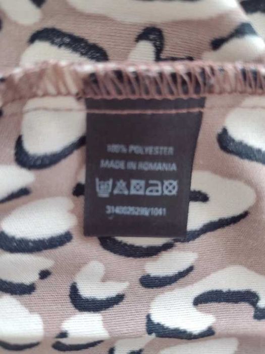 Spódnica plisowana cętki zwierzęcy wzór Oasis XS/S