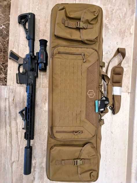 Подвійний чохол для зброї Savior Equipment Urban Warfare FDE 35",41"