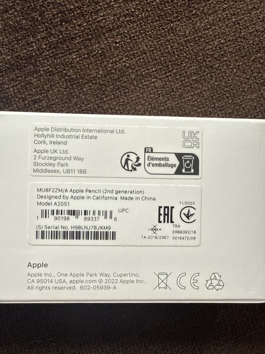Apple Pencil 2nd Gen