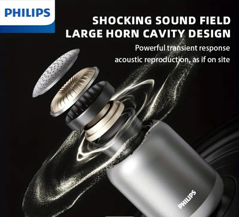 Портативная hi-fi блютуз-колонка PHILIPS TAS 1110