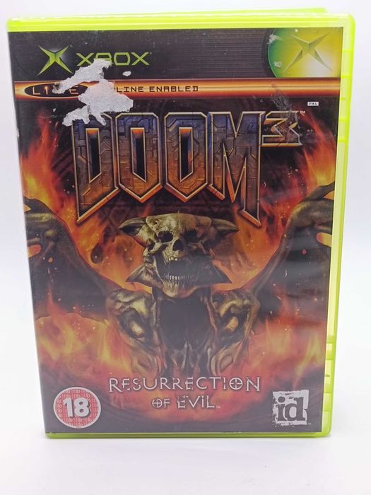 GRA Doom 3 Resurection Of Evil Na MICROSOFT XBOX 45/01/26s