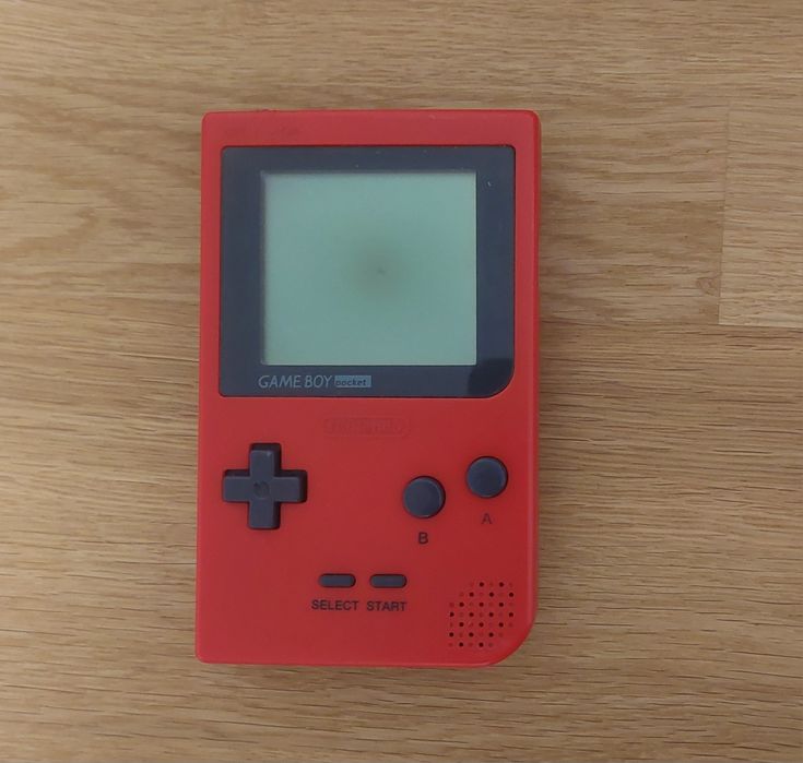 Gameboy pocket vermelho