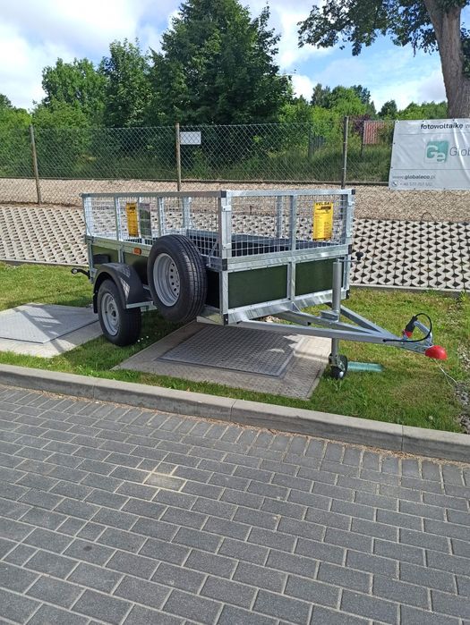 Przyczepa z kratką wzmacniana 1350kg