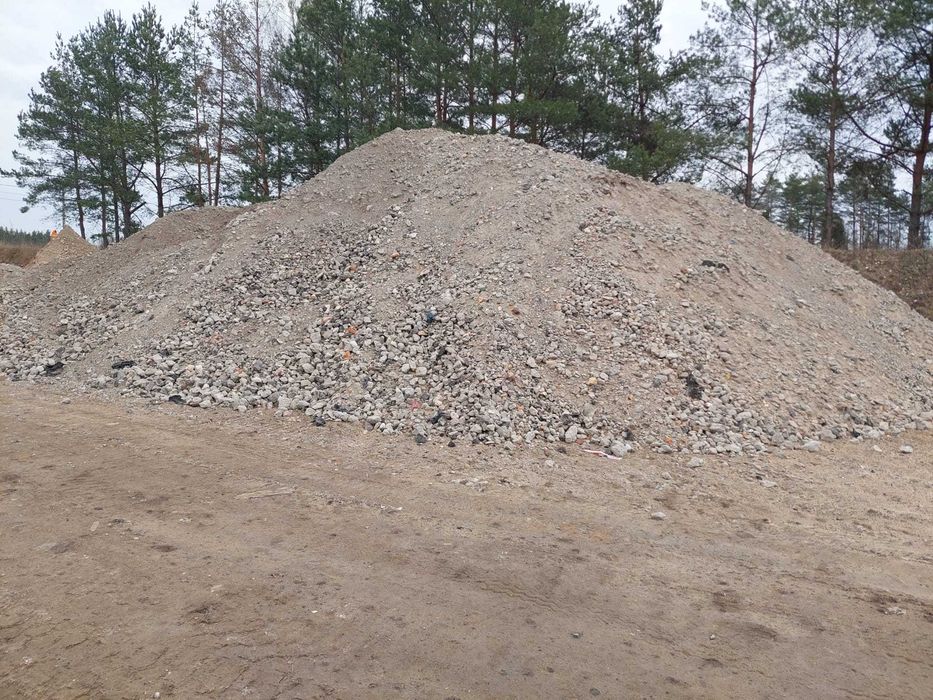 Destrukt betonowy, destrukt ceglany.