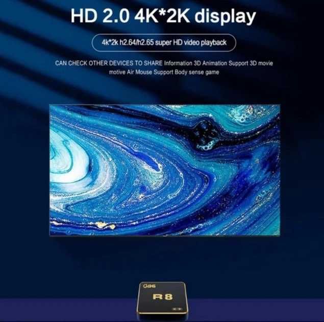 Знижка! Смарт приставка Q96 R8 8/64 GB