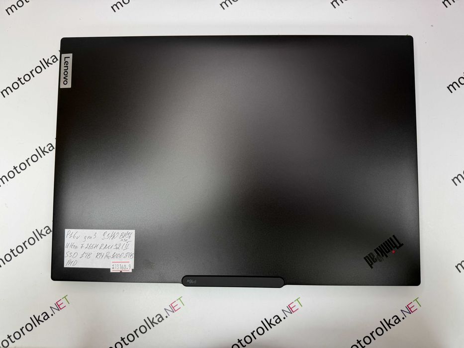 Ноутбук Lenovo ThinkPad P16v Gen 3 16" FullHD+/Ultra 7 265H/32 RAM/1TB SSD/Nvidia RTX PRO 1000 Blackwell 8gb №1