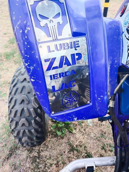 Tabliczki na quada Yamaha Suzuki Honda LTZ Raptor i inne
