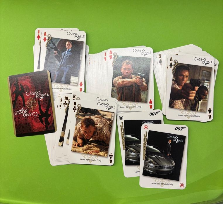 Baralho de cartas Casino Royal James Bond