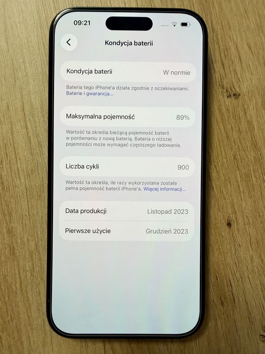 iPhone 15 Pro 256gb - Black Titanium