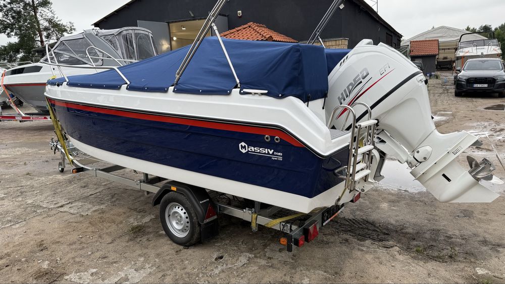 Łodz motorowa Massiv 520 silnik HIDEA HDEF100KM