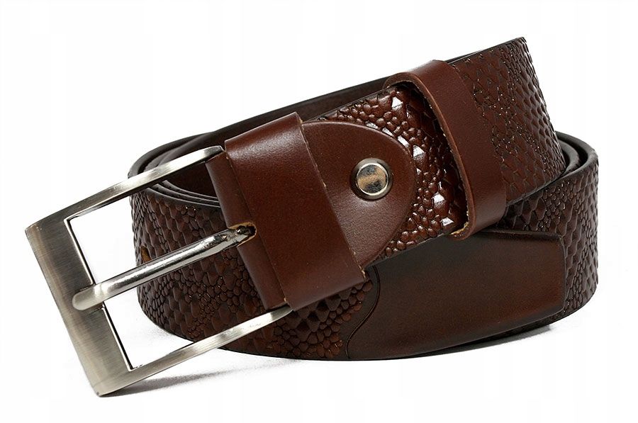 pasek męski skórzany rovicky prs-03-bge 109-124