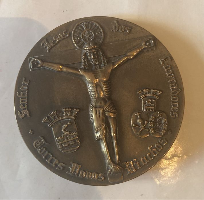 Medalha em bronze Senhor Jesus de Matosinhos